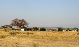 Airstrip  BUILIDING,  GPS: 7°40'57